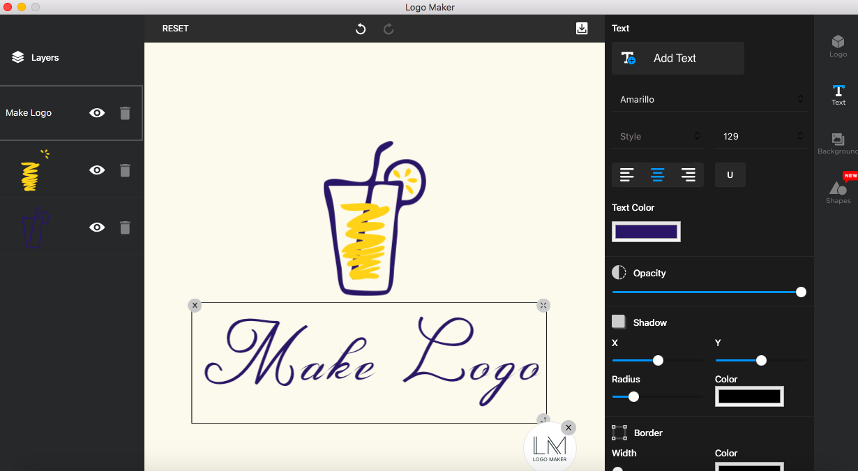Macでオシャレなロゴを簡単に作りたい テンプレートを編集するだけ Useful Lab
